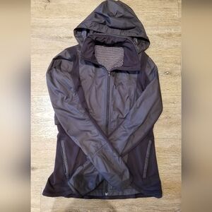 lululemon athletica Black Hooded Jacket